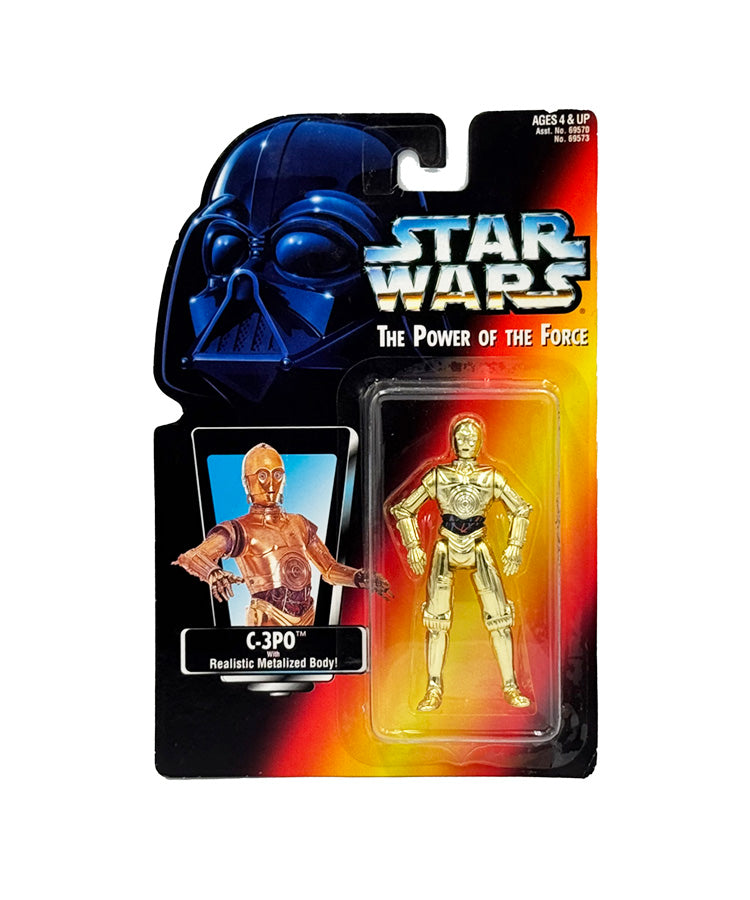 Star Wars C-3PO Action Figure Power of the Force 1995 Kenner Toys