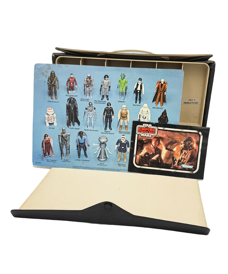 Star Wars Empire Strikes Back Episode 4 24 PC Action Figure Case Kenner 1980