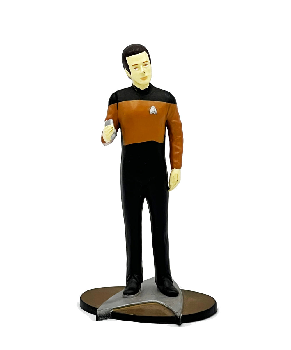 Star Trek TNG Data 4 Inch Action Figure Hamilton Gifts 1992 Vintage Rare Toy