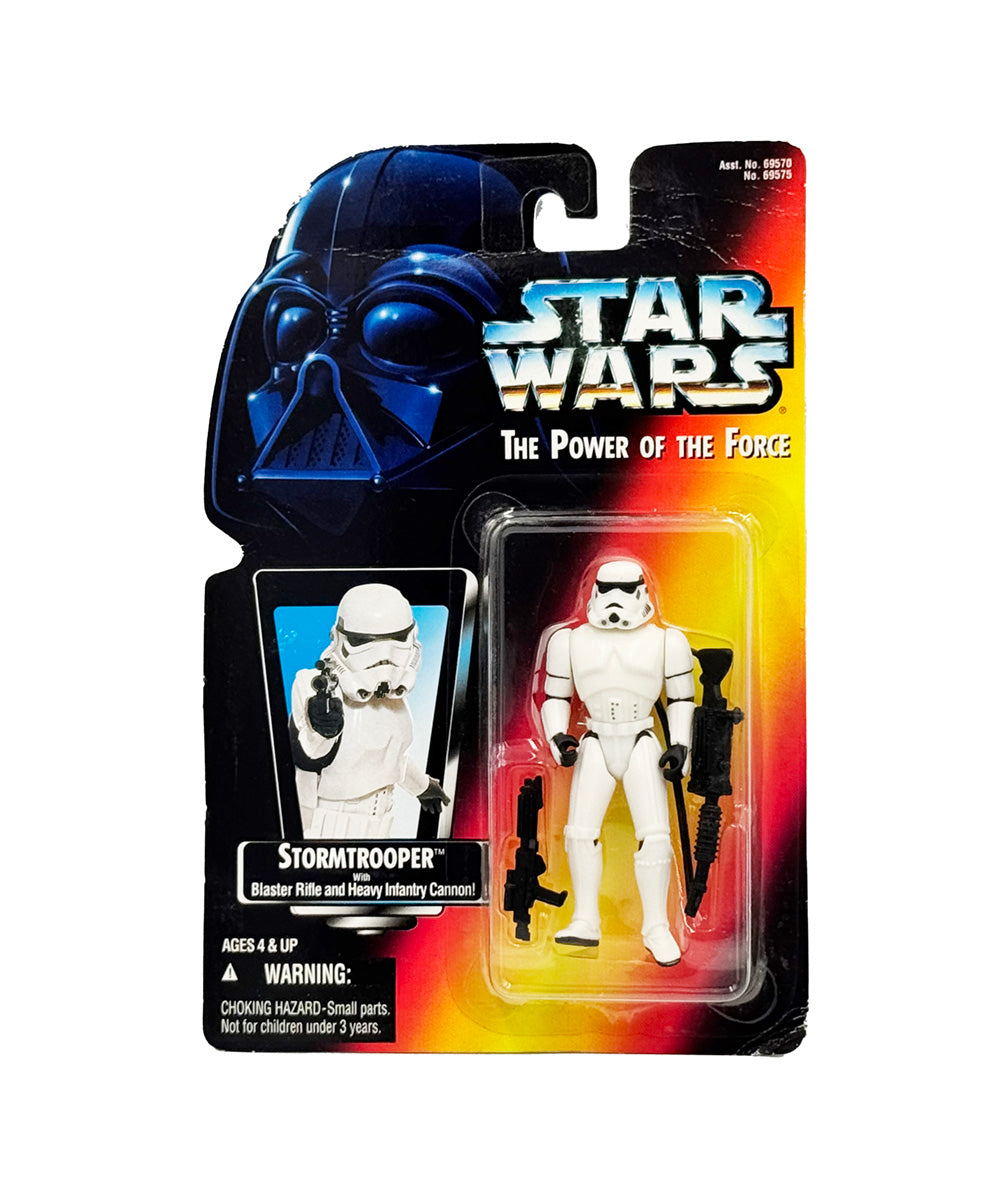 Star Wars Power of the Force Stormtrooper Action Figure Kenner 1995 Red Card