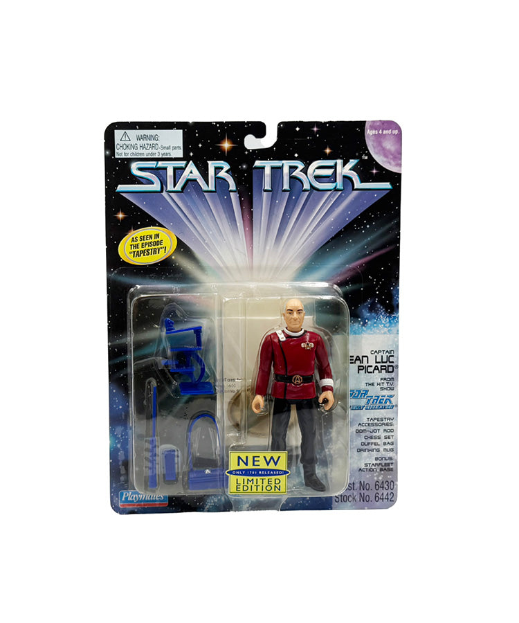Star Trek TNG Picard from Tapestry 1995 Playmates ONLY 1701 Made! RARE COLLECT