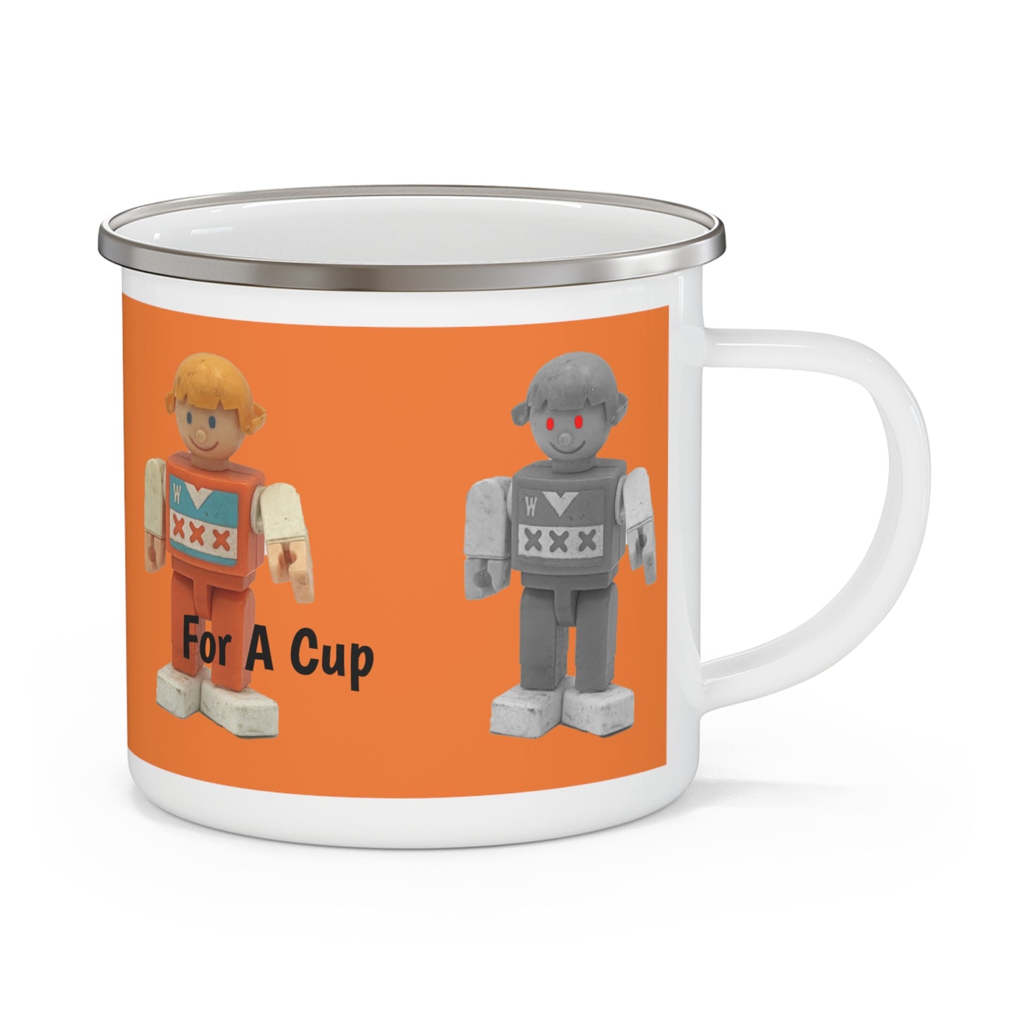 Wannabees XXX Girl Enamel Camping Mug Limited Edition