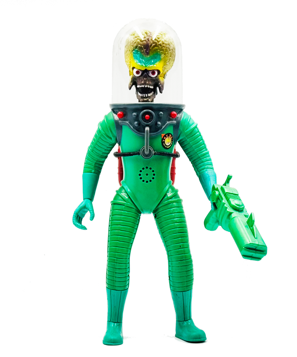 1996 Mars Attacks Trendmasters Figure Electronic Collectible Rare Tim Burton WOW