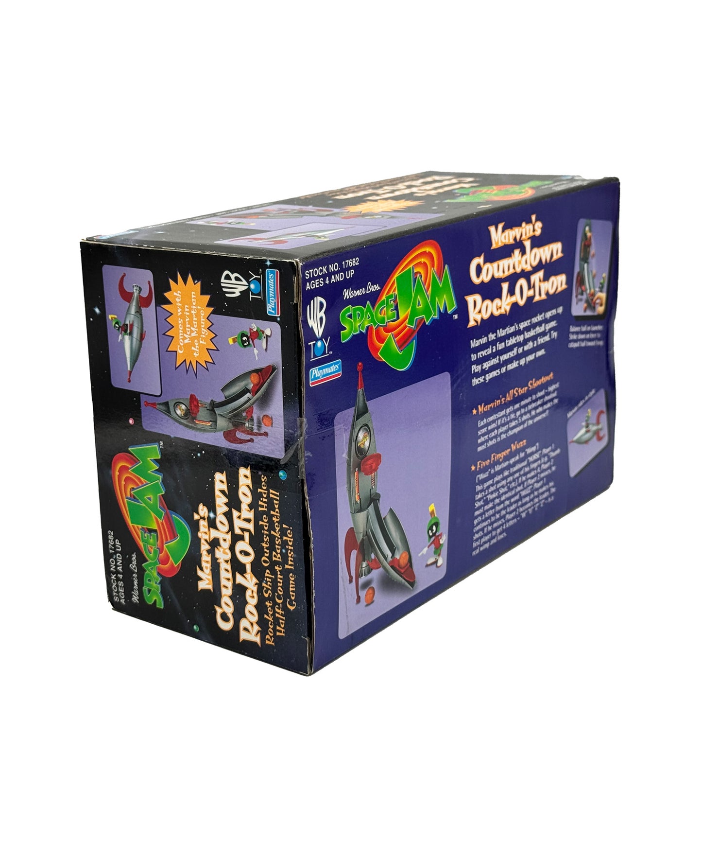 Space Jam Marvin's Rocket COUNTDOWN ROCK-O-TRON Martian Maggot Rocket 1996