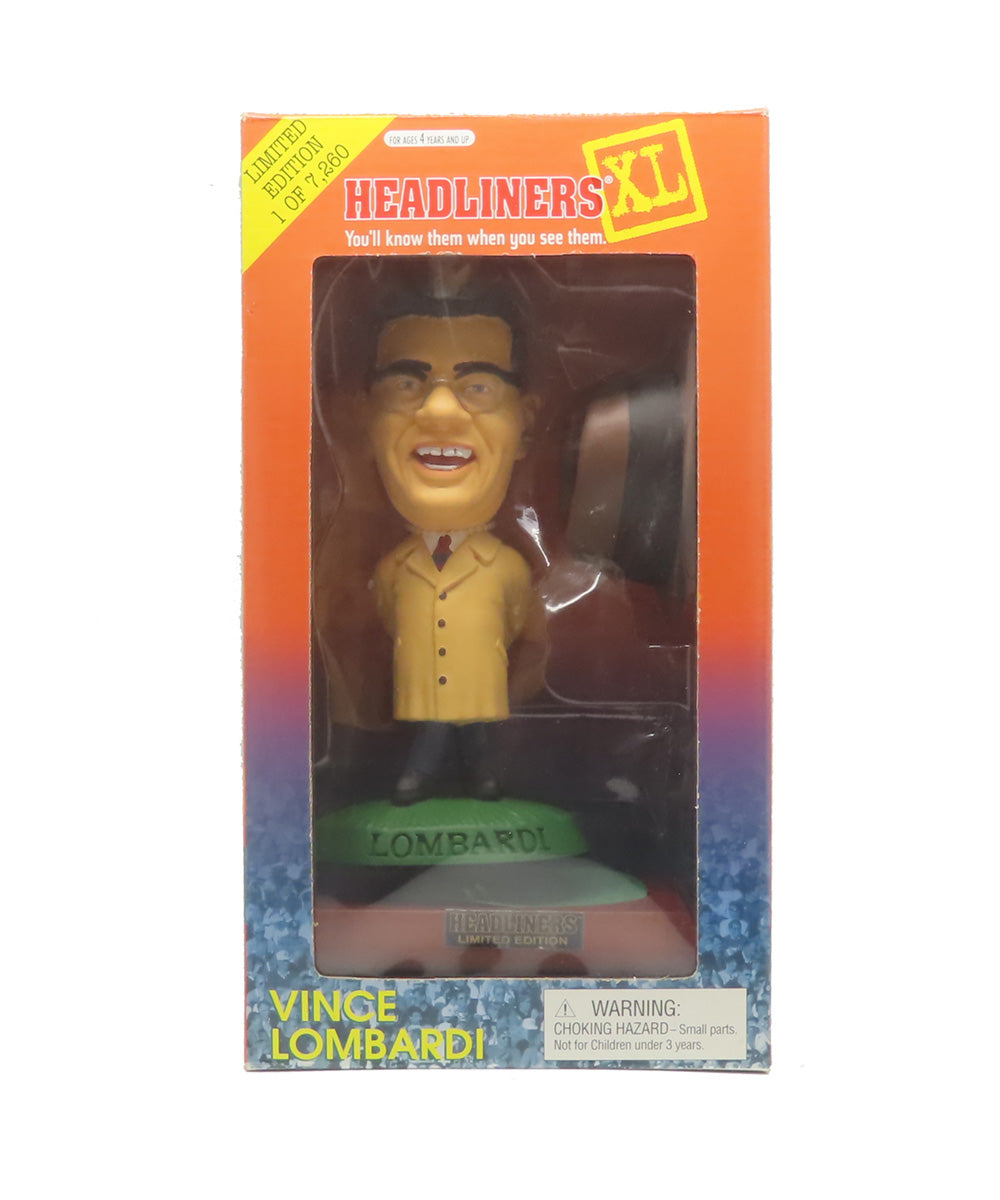 Vincent Lombardi Corinthian Headliners 1998 Wooden Base NFL