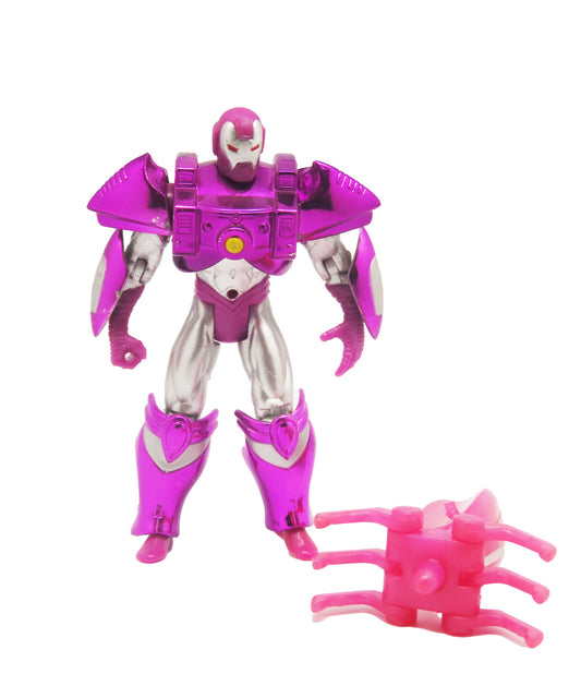 Marvel 1996 Radiation Pink Iron Man by Toy Biz